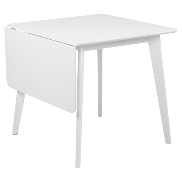 Reims Wooden Extending Dining Table In White | Bed Sava