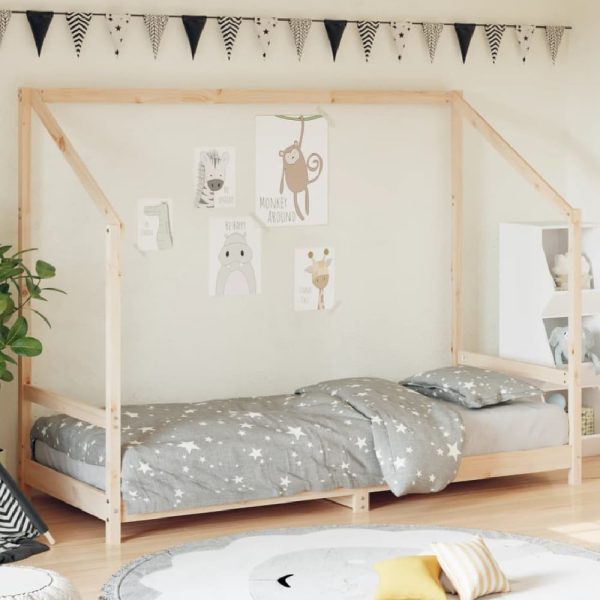 Ringgold 80x200cm Wooden Children Bed In Natural | Bed Sava