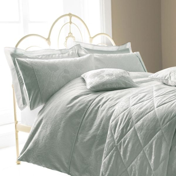 Sanderson Ashbee Super Kingsize Duvet Cover Pale Blue | Bed Sava