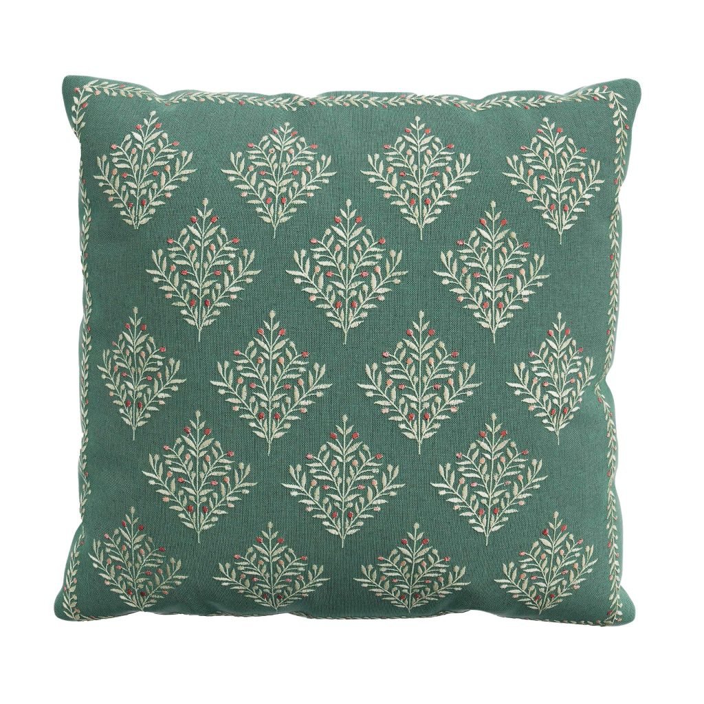 Sanderson x National Trust Catherinae Cushion 45cm x 45cm, Fuschia