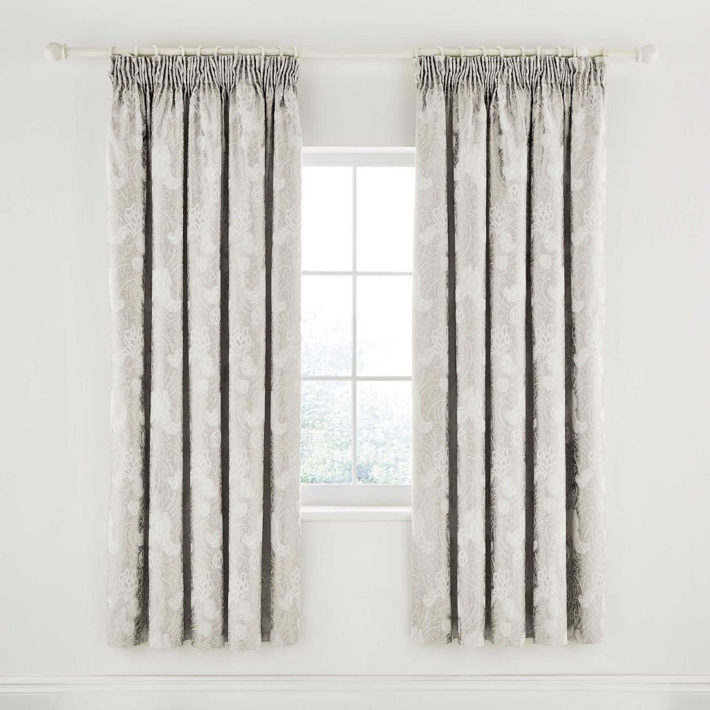 Sanderson Ashbee Lined Curtains 66" x 72", Cashmere