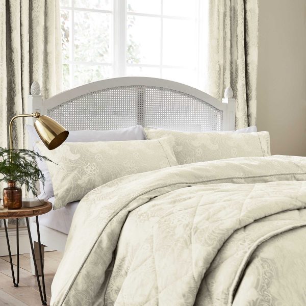 Sanderson Ashbee Single Duvet Cover Set Ivory | Bed Sava