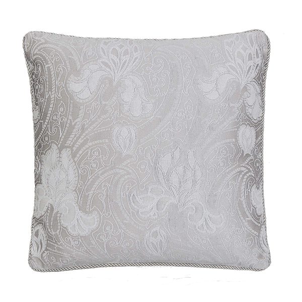 Sanderson Ashbee Cushion 40cm x 40cm Platinum | Bed Sava