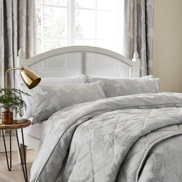 Sanderson Ashbee Single Duvet Cover Set Platinum | Bed Sava