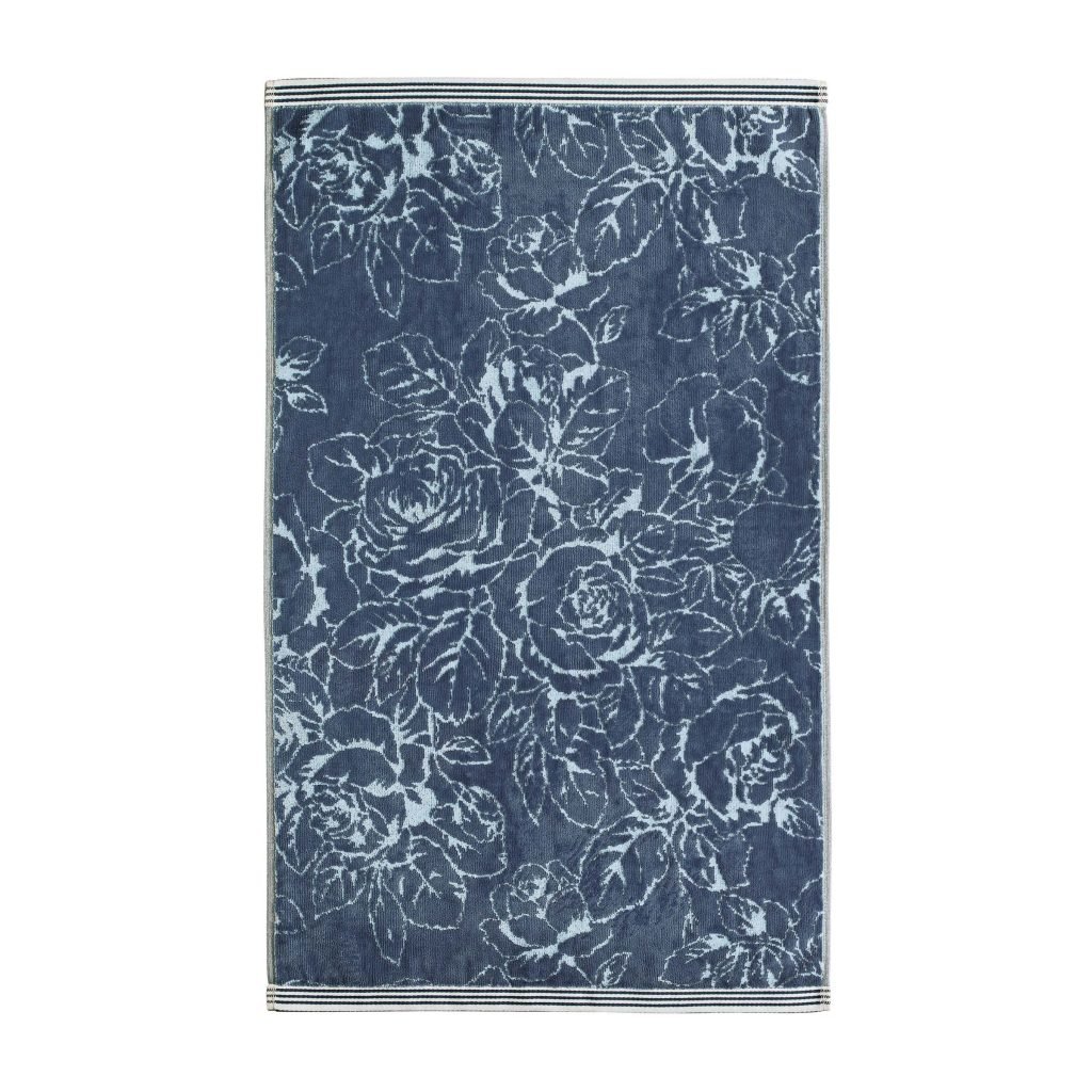 Sanderson Chelsea Rose Bath Towel, Midnight