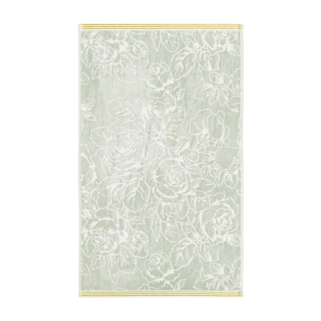 Sanderson Chelsea Rose Bath Sheet, Silver