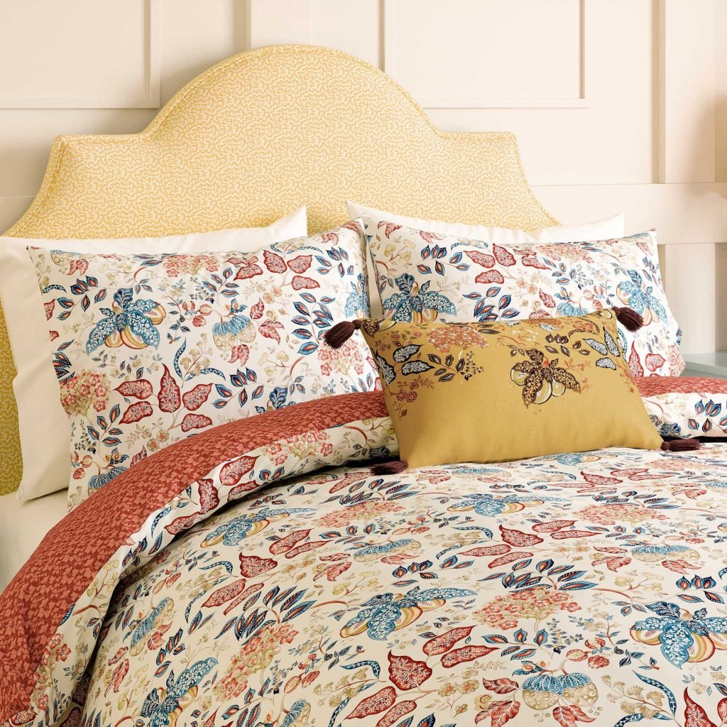 Sanderson Madagascar Single Duvet Cover Set, Berry