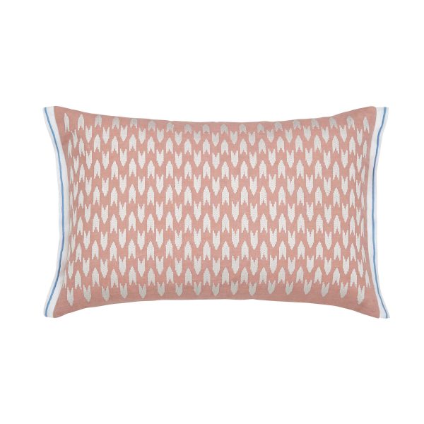 Sanderson Suva Cushion 40cm x 60cm Pink | Bed Sava