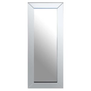 Sanford Small Rectangular Wall Mirror With Bevelled Sides | Bed Sava