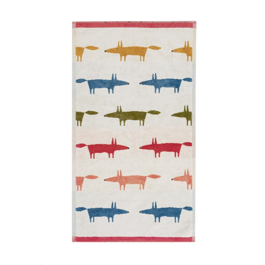 Scion Mr Fox Birthday Bath Sheet, Multi