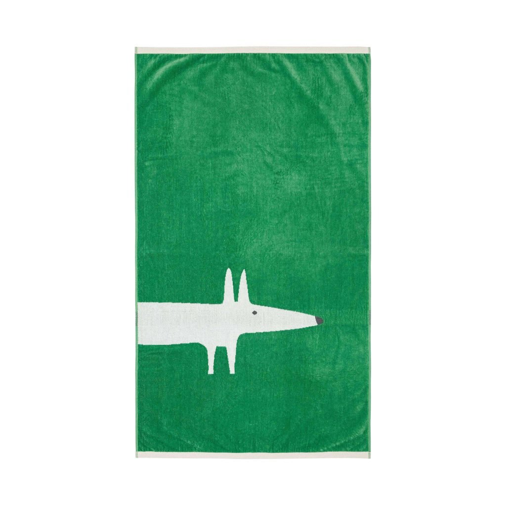 Scion Mr Fox Guest Towel, Mint Leaf