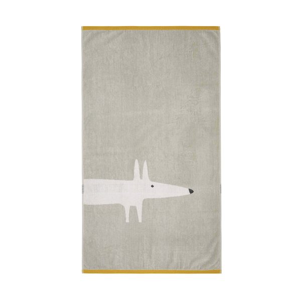 Scion Mr Fox Bath Towel Pebble | Bed Sava