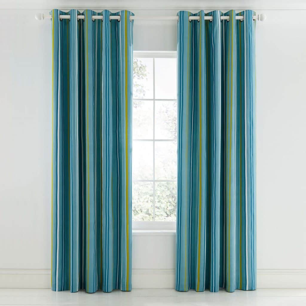 Scion Mr Fox Lined Curtains 66" x 72", Teal