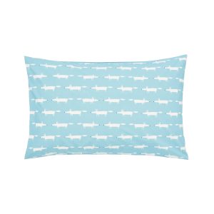 Scion Mr Fox Standard Pillowcases Teal | Bed Sava
