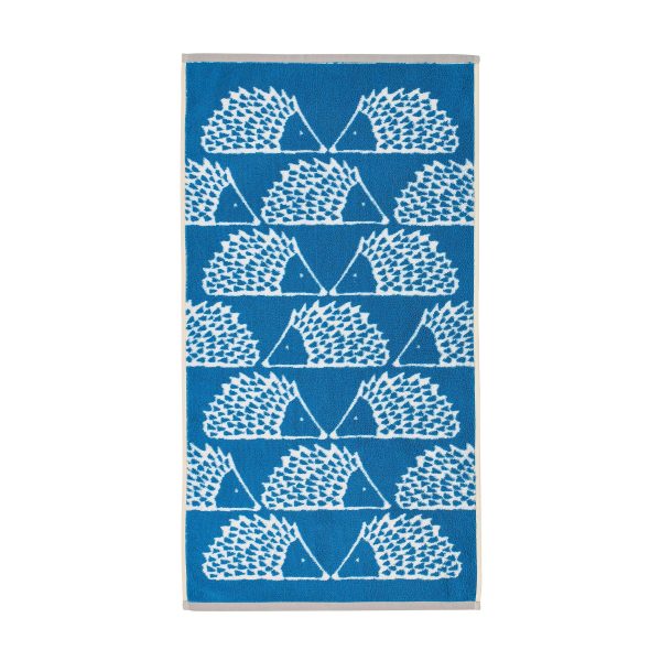 Scion Spike Bath Towel Blue | Bed Sava