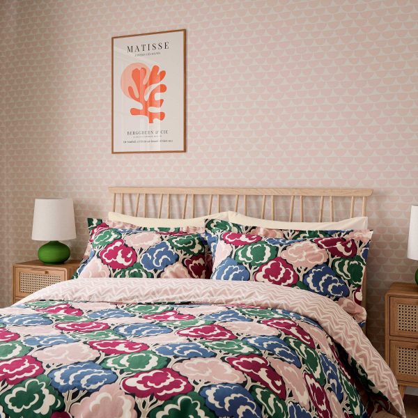 Scion Willow Tree Single Duvet Cover Set Berry | Bed Sava