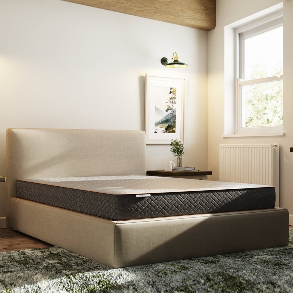 Sewell Fabric Pocket Sprung King Size Mattress In White