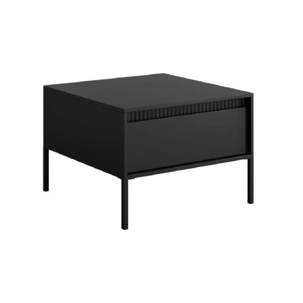 Shawnee Wooden Coffee Table With 1 Drawer In Black | Bed Sava
