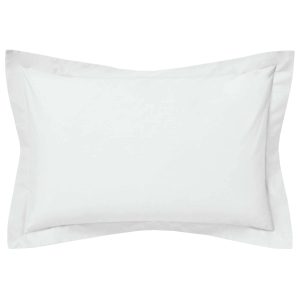 1951 5050 Percale Oxford Pillowcase Silver | Bed Sava