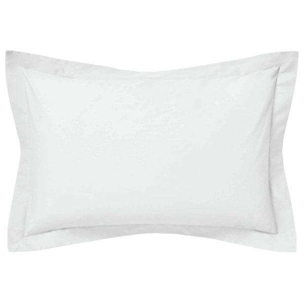1951 5050 Percale Oxford Pillowcase Silver | Bed Sava