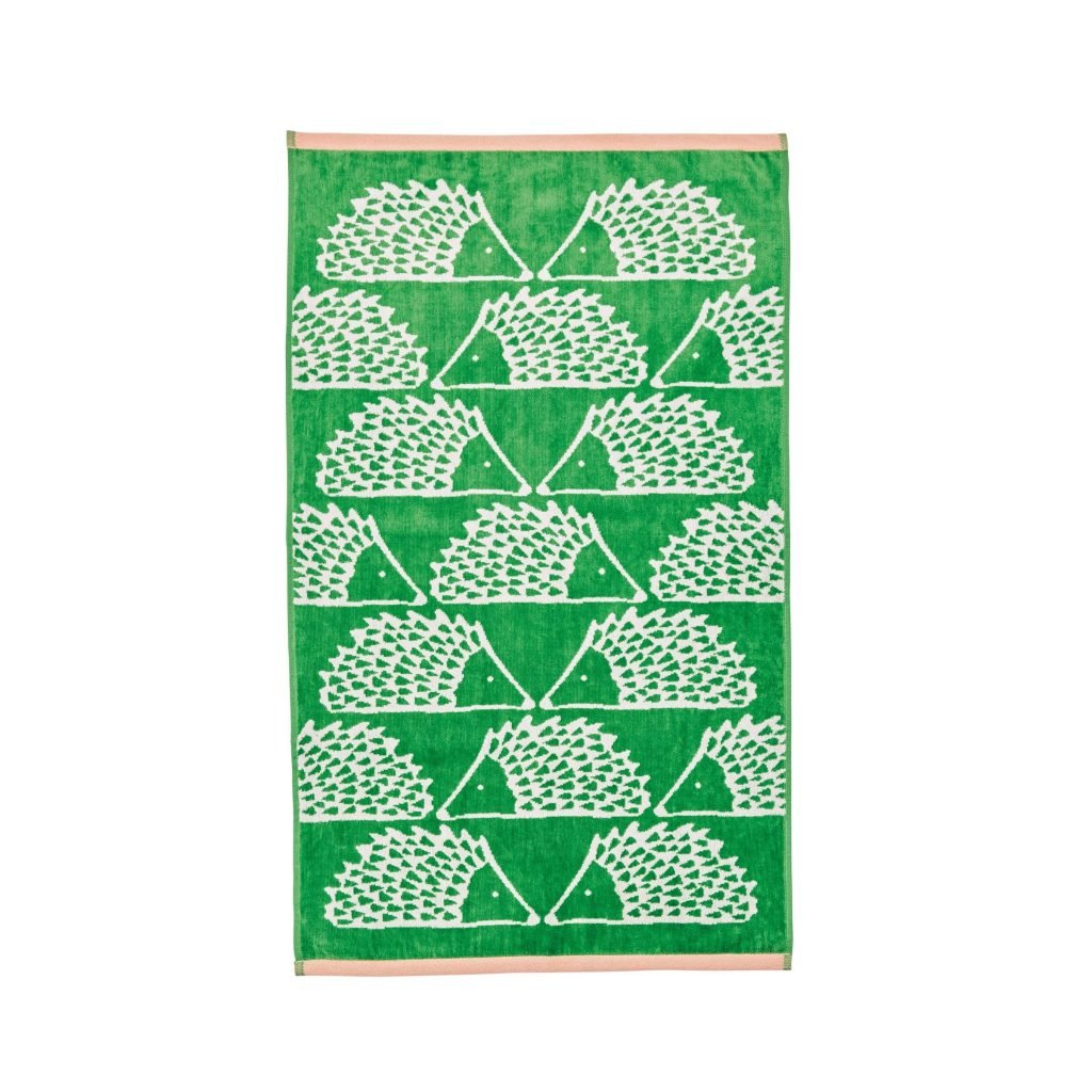 Scion Spike Hand Towel, Green