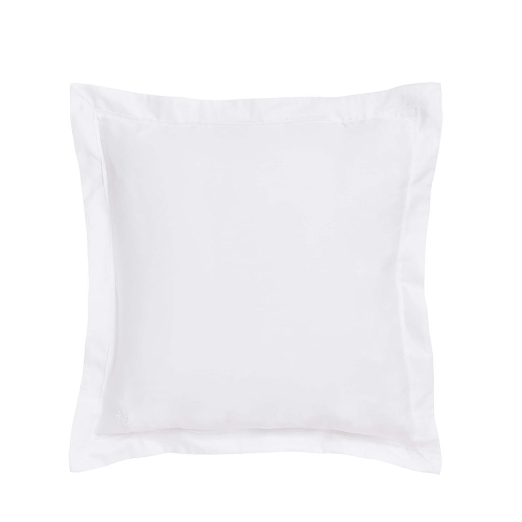 Ted Baker 250 Thread Count Plain Dye Square Oxford Pillowcase, White