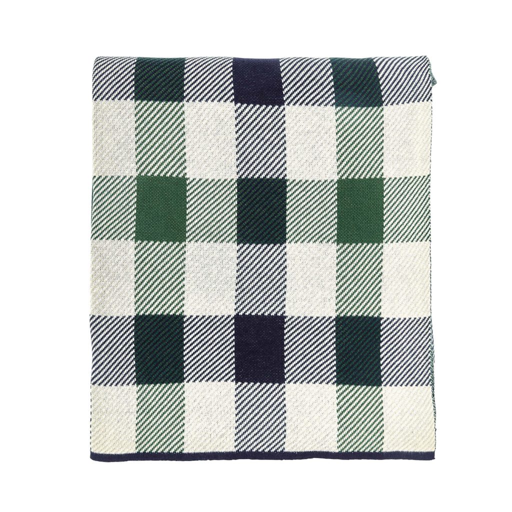 Ted Baker House Check Knitted Throw, Multi
