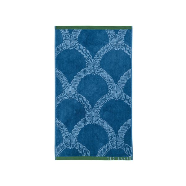 Ted Baker Braid Hand Towel Denim | Bed Sava