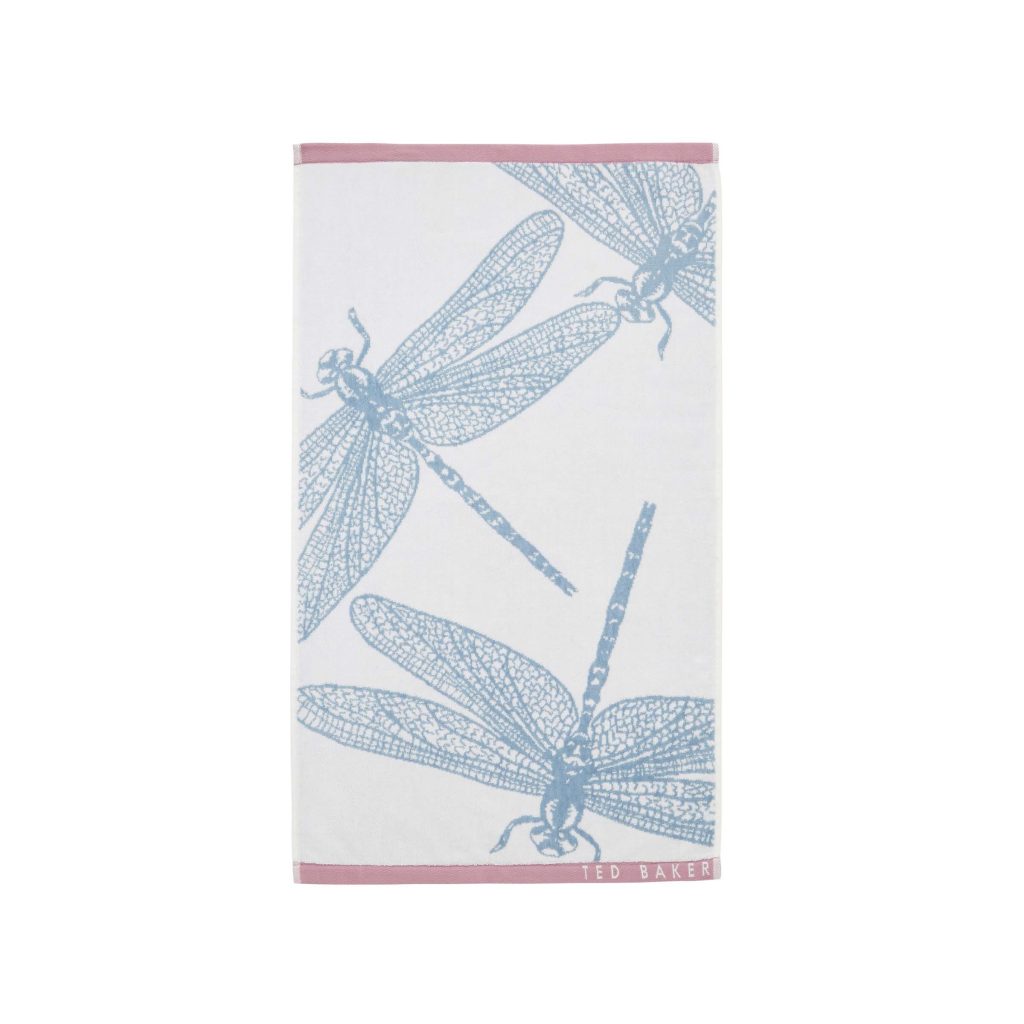 Ted Baker Dragonfly Hand Towel, Denim