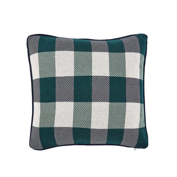Ted Baker House Check Knitted Cushion 45cm x 45cm Multi | Bed Sava