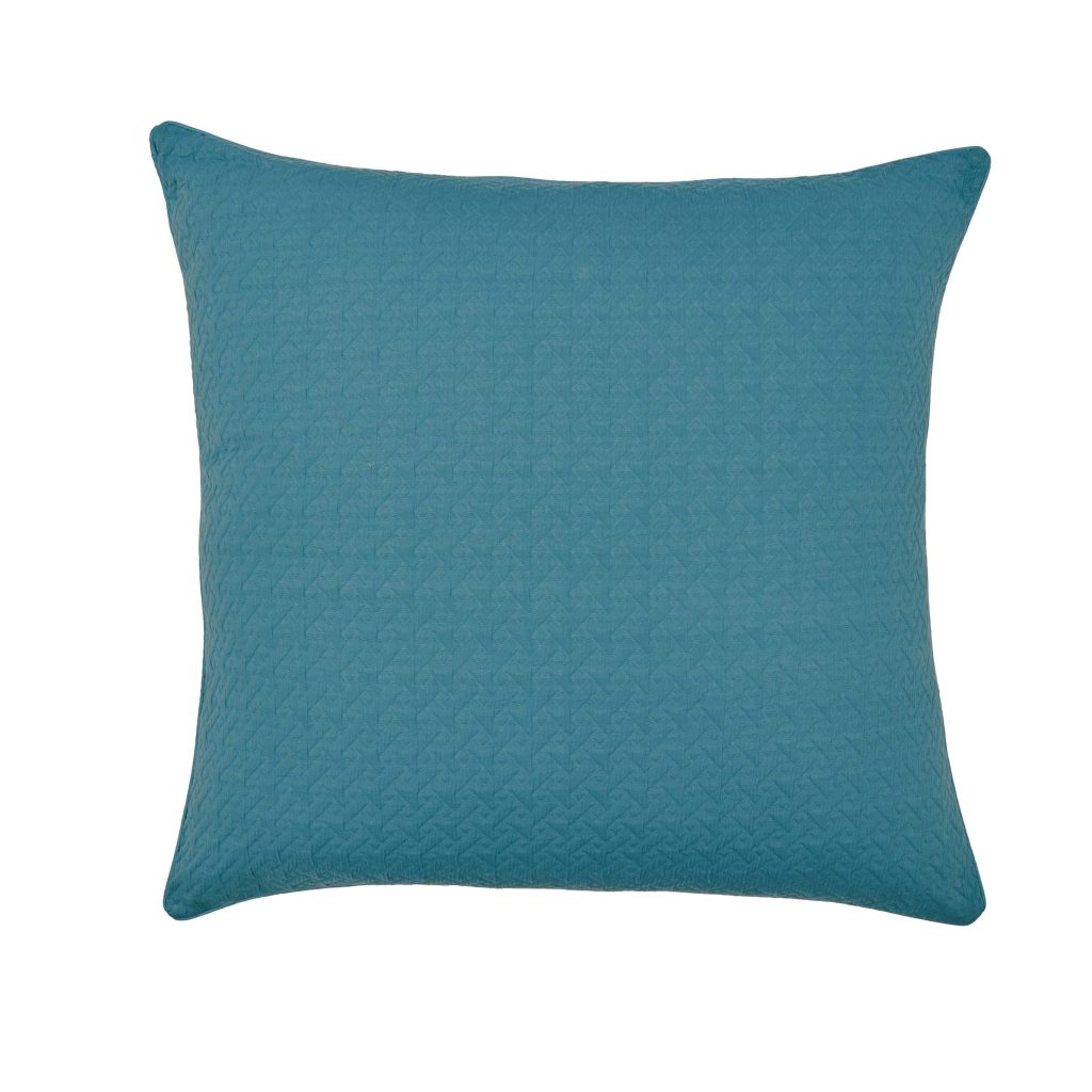 Ted Baker Matelasse Square Pillowcase, Blue