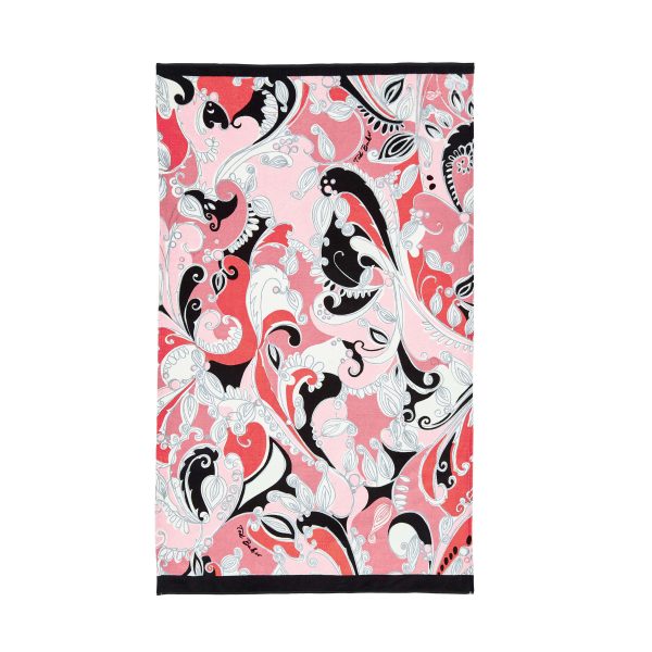 Ted Baker Paisley Beach Towel Pink | Bed Sava