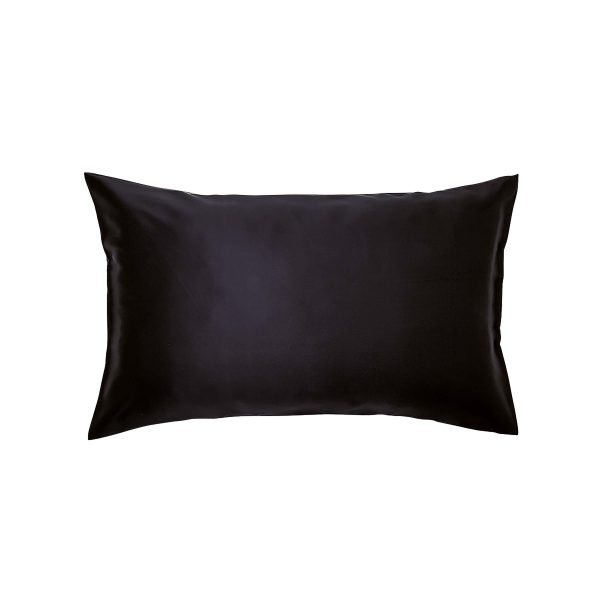 Ted Baker Silk Standard Pillowcase Black | Bed Sava