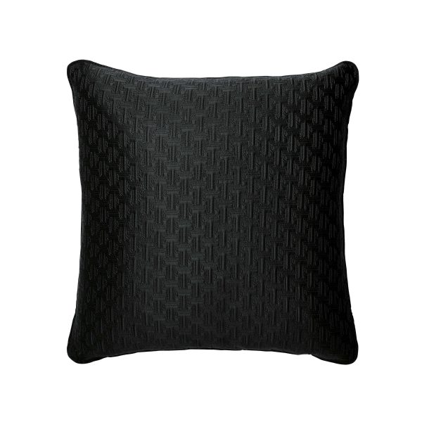 Ted Baker T Quilted Sham Pillowcase Black | Bed Sava