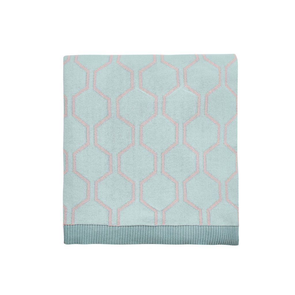 Ted Baker Trellis Throw, Opal