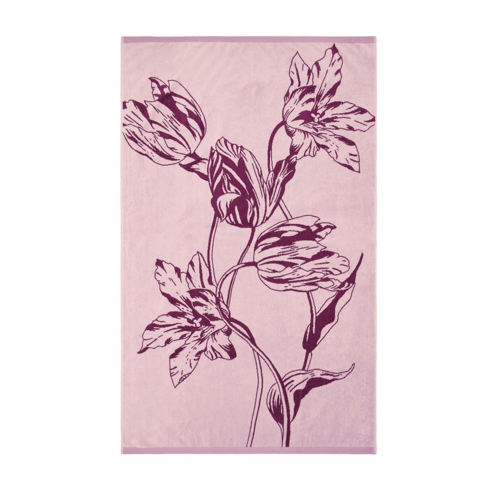 Ted Baker Tulip Hand Towel, Dusky Rose