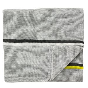 Scion Bedding Mr Fox Throw Silver | Bed Sava
