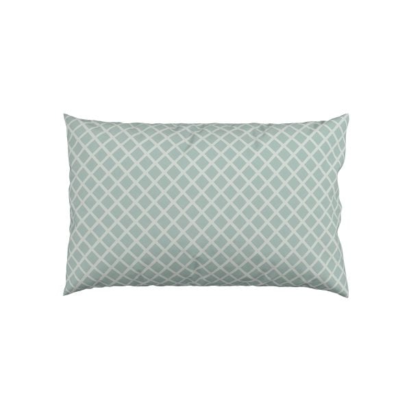 VA Botanical Harmony Pair of Standard Pillowcases TealClaret | Bed Sava