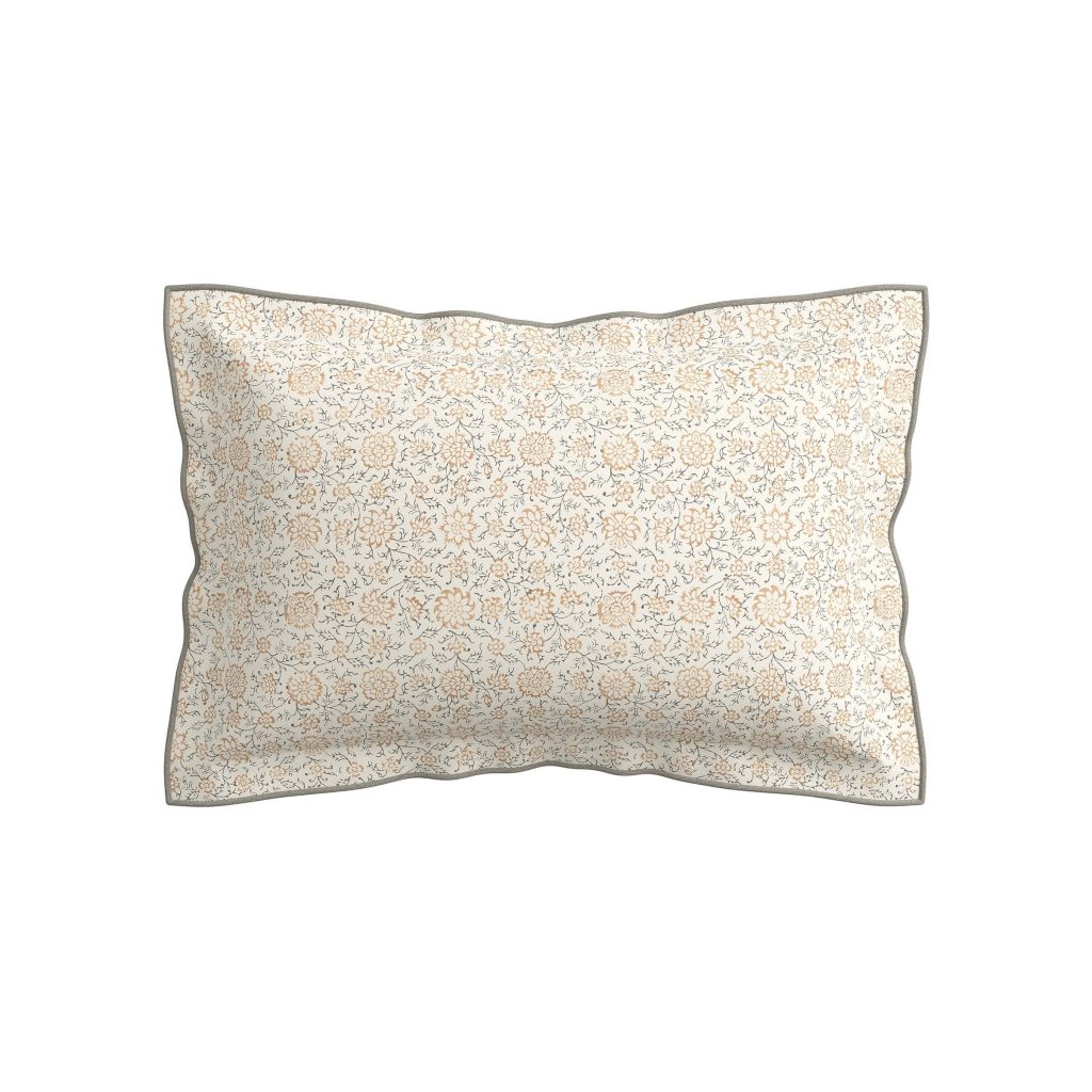 V&A Kerala Oxford Pillowcase, Ivory