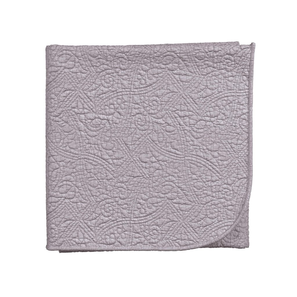 V&A Renaissance Garden Throw, Mauve