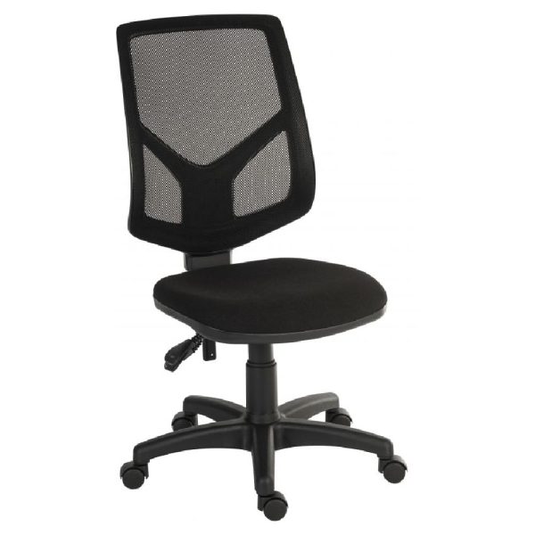 Valencia Fabric Home And Office Chair In Black | Bed Sava