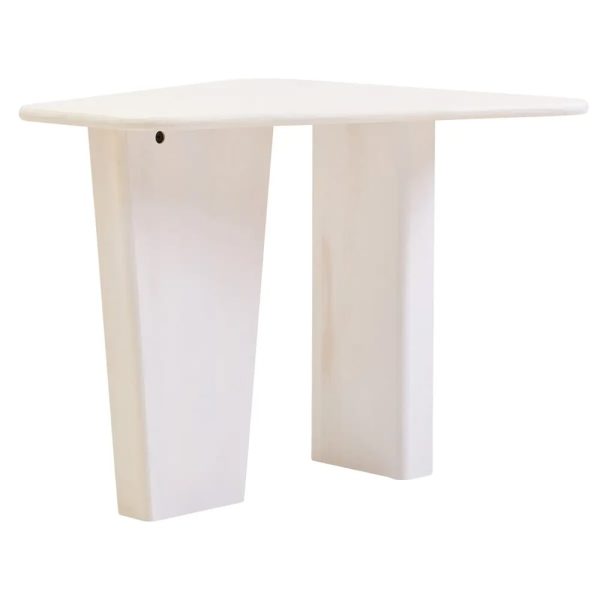 Walhalla Wooden Coffee Table In White | Bed Sava