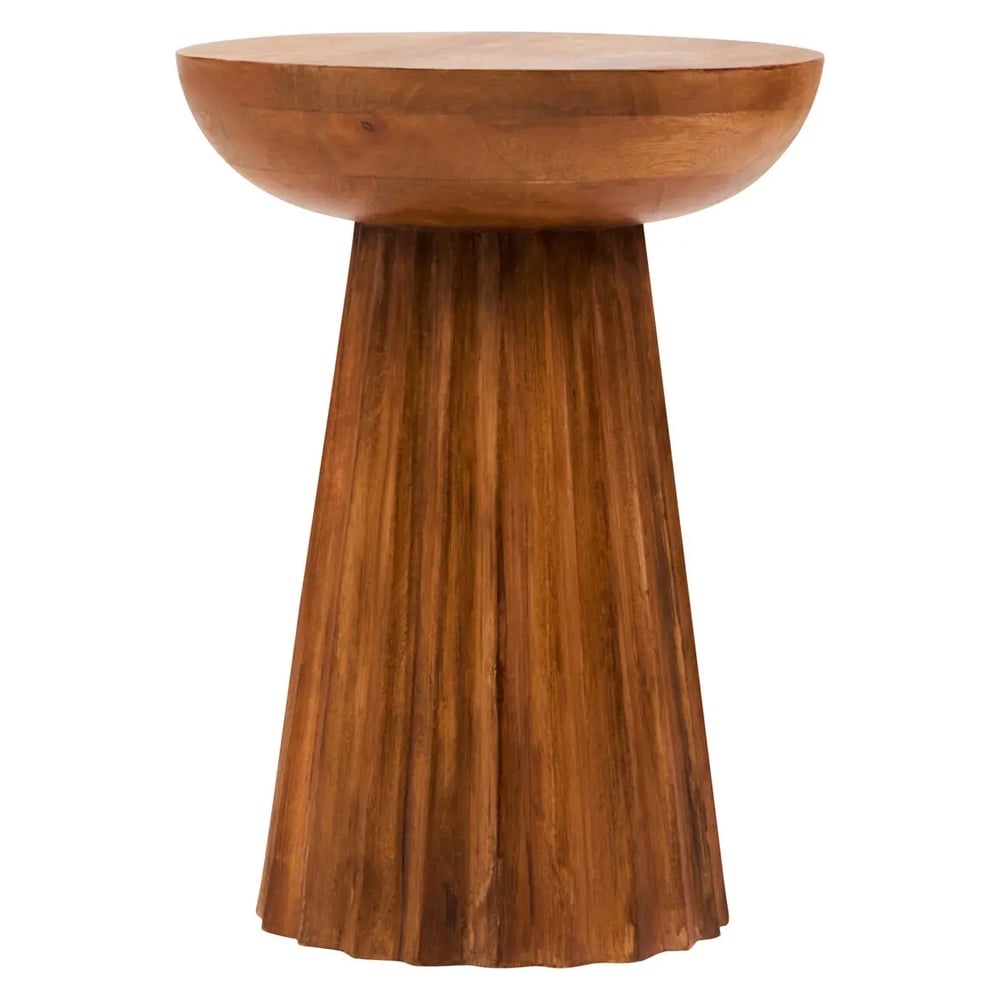 Walhalla Wooden Ridge Side Table In Natural