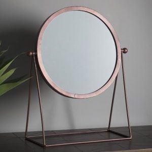 Weber Dressing Mirror In Bronze Frame | Bed Sava