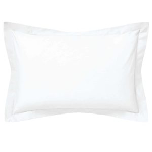 1951 5050 Percale Oxford Pillowcase White | Bed Sava