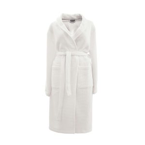 Murmur Spa Collection Waffle Robe  SmallMedium White | Bed Sava