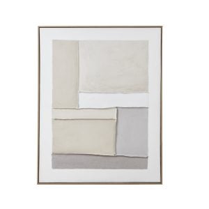 Contempo Alpha Framed Painting On Canvas | Bed Sava