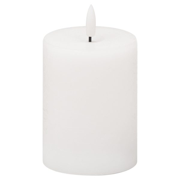 Luxe Collection Natural Glow 3×4 LED White Candle | Bed Sava