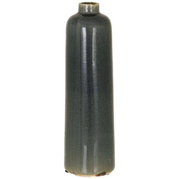 Garda Grey Glazed Raine Vase | Bed Sava
