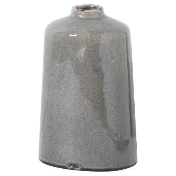 Garda Grey Glazed Liv Vase | Bed Sava